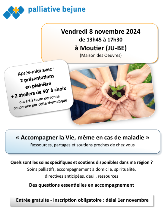 Ateliers soins palliatifs Moutier 2024